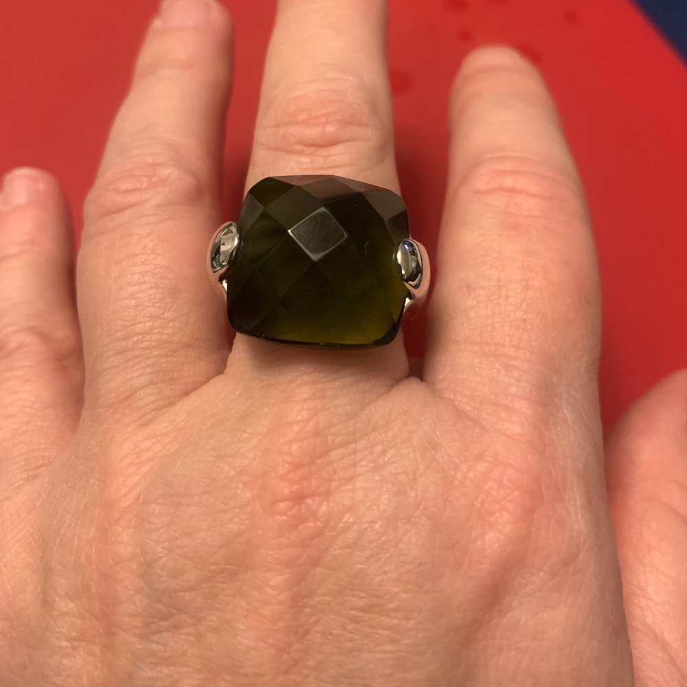 Cut Crystal ring